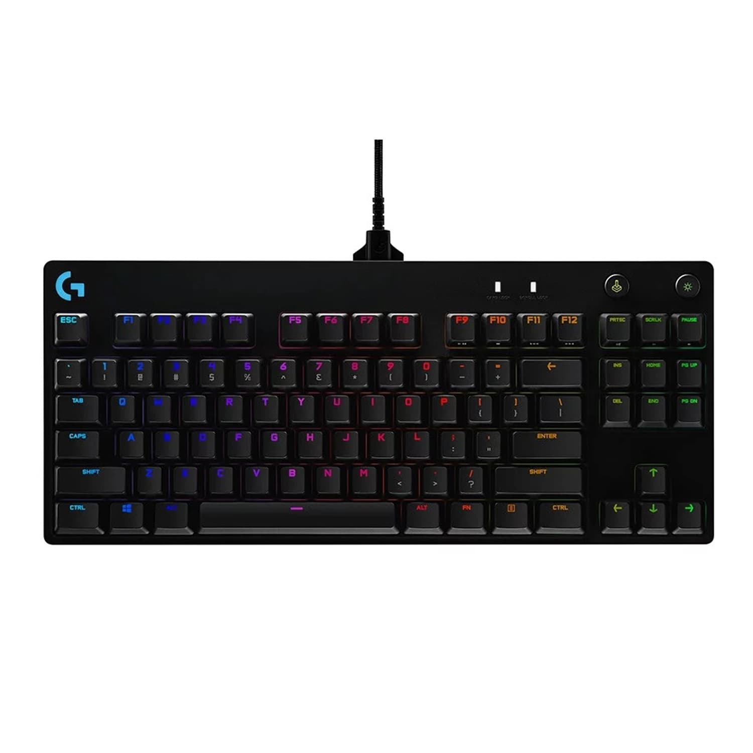 Teclado c/Cable Logitech GPRO TKL Negro