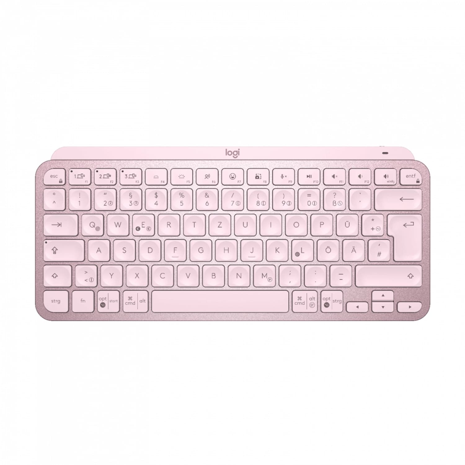 Teclado Inalámbrico Logitech MX Keys Mini Rosa