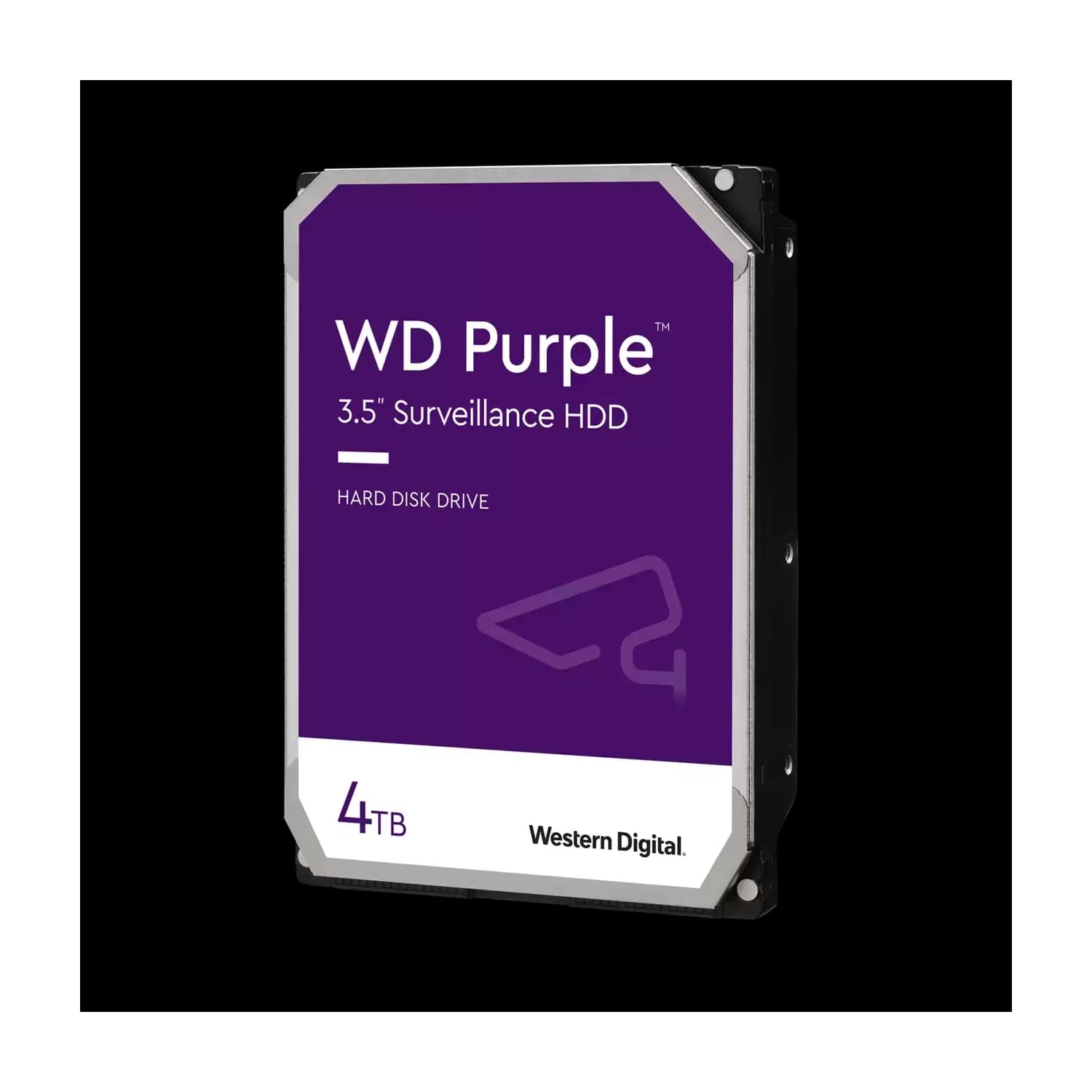 Disco Interno HDD WESTERN DIGITAL Purple 4TB 3.5" SATA 3.0 5400rpm
