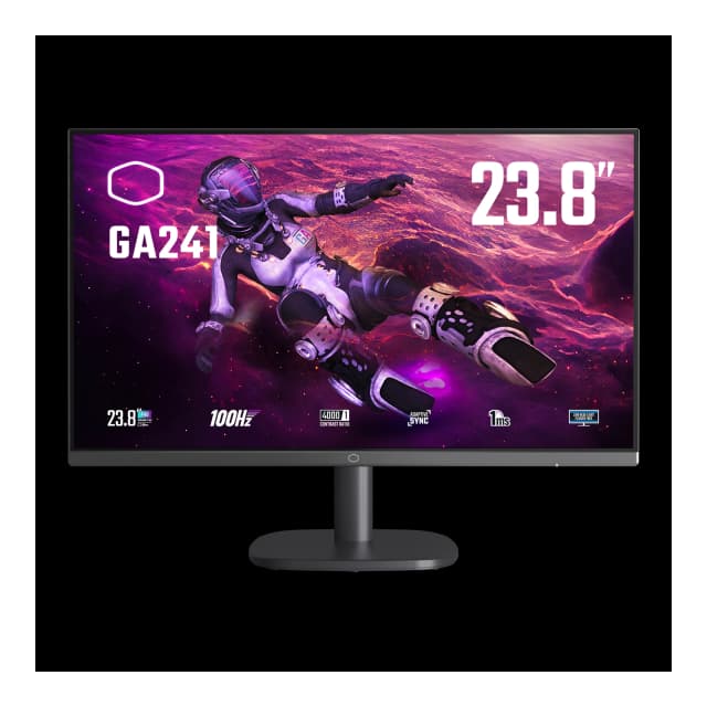 Monitor Cooler Master GA241 23.8" FHD (1920 x 1080) VGA   HDMI 100Hz 1ms