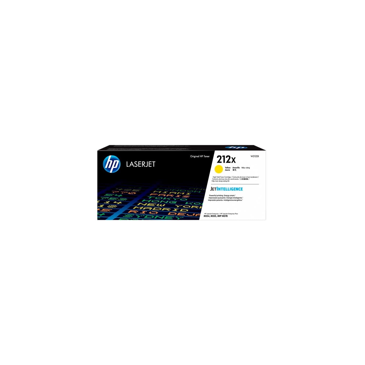 Toner HP 212X Amarillo Alto Rendimiento