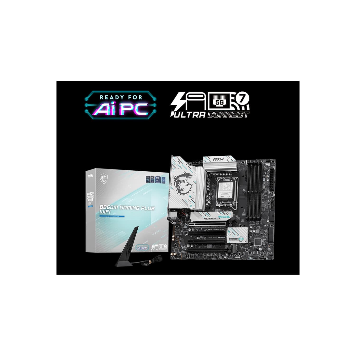 Motherboard MSI B860M GAMING PLUS WIFI LGA1851 DDR5