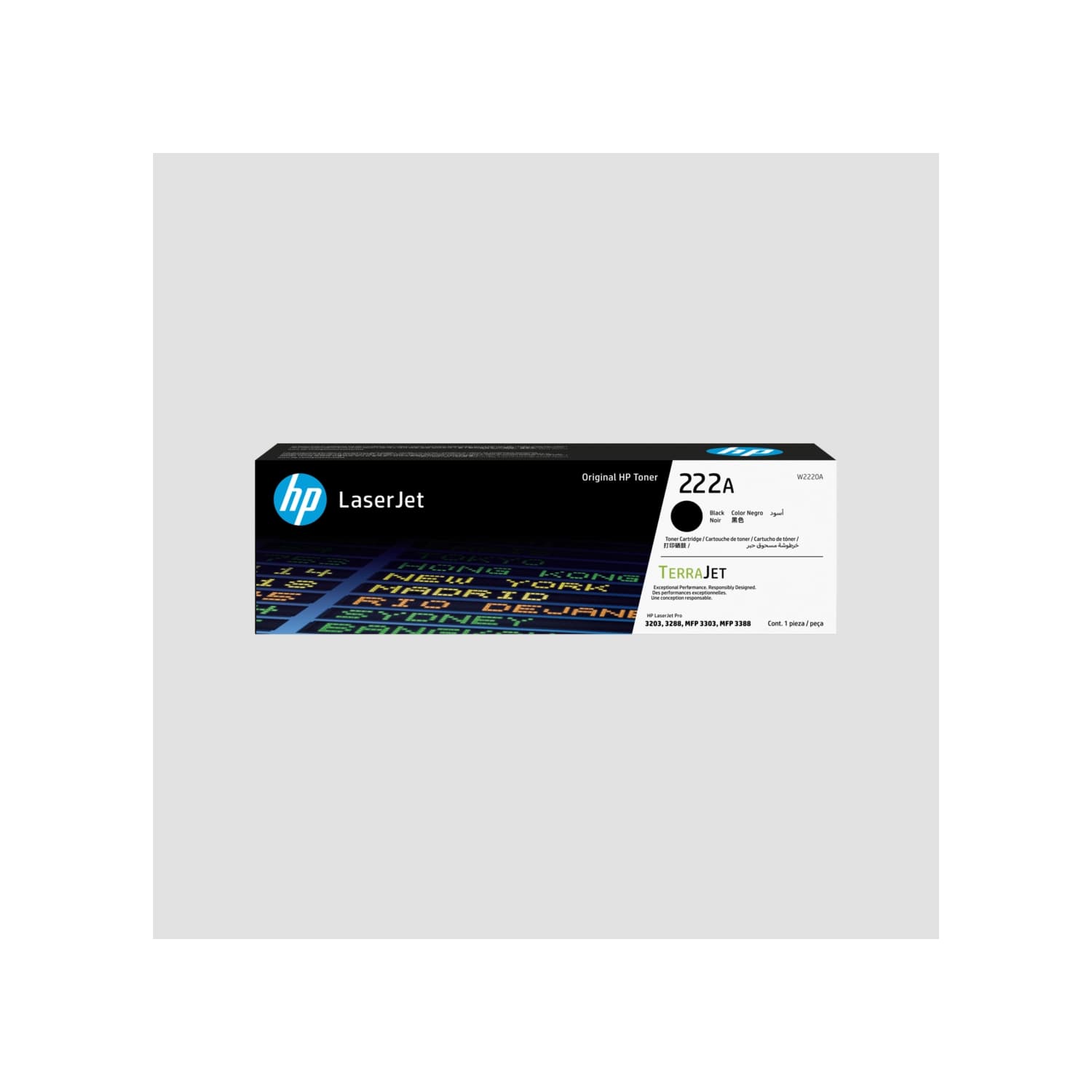Toner HP  222A Negro