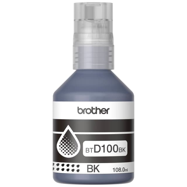 Botella de tinta Brother BTD100 Negra