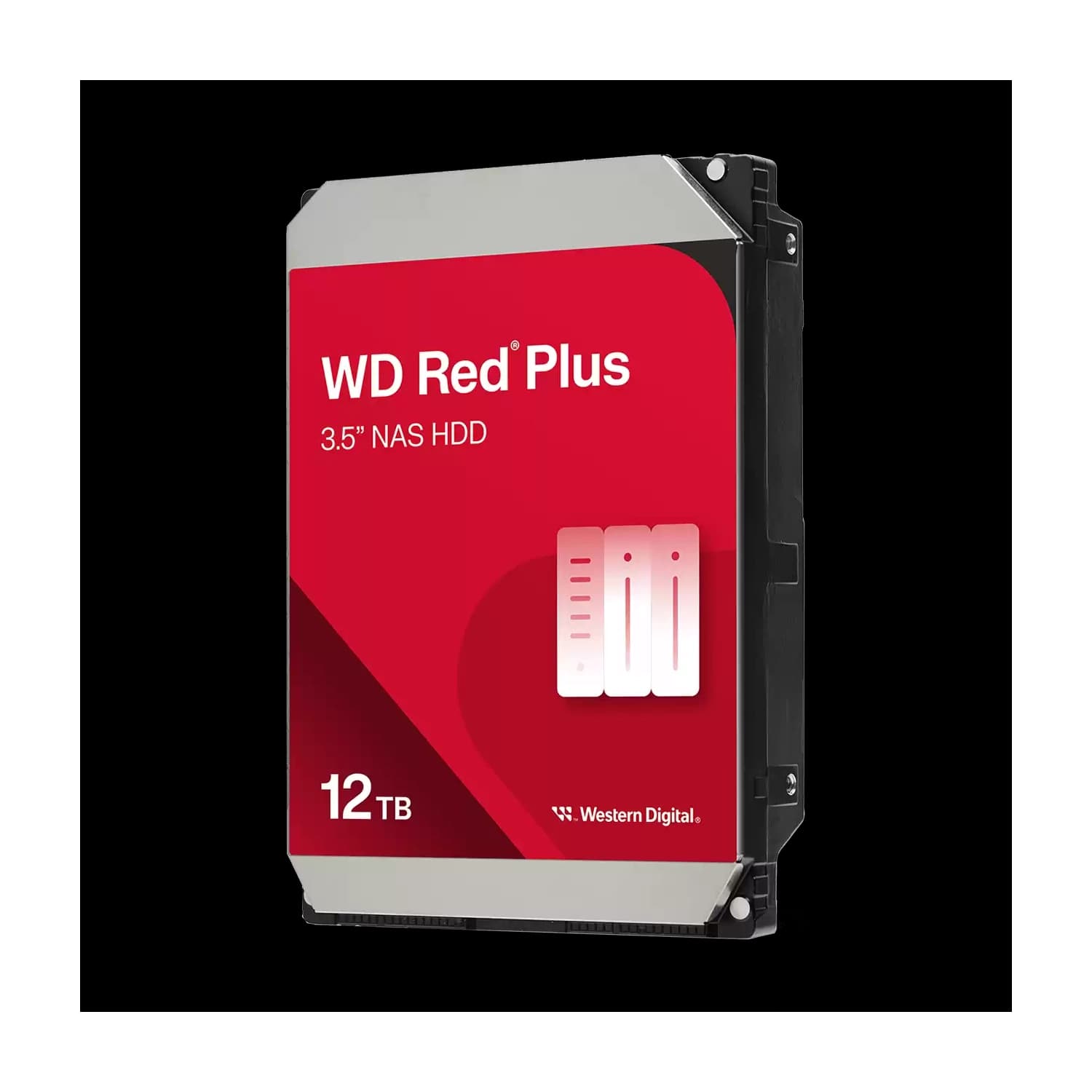 Disco Interno HDD WESTERN DIGITAL Red Plus 12TB 3.5" SATA 3.0 7200rpm