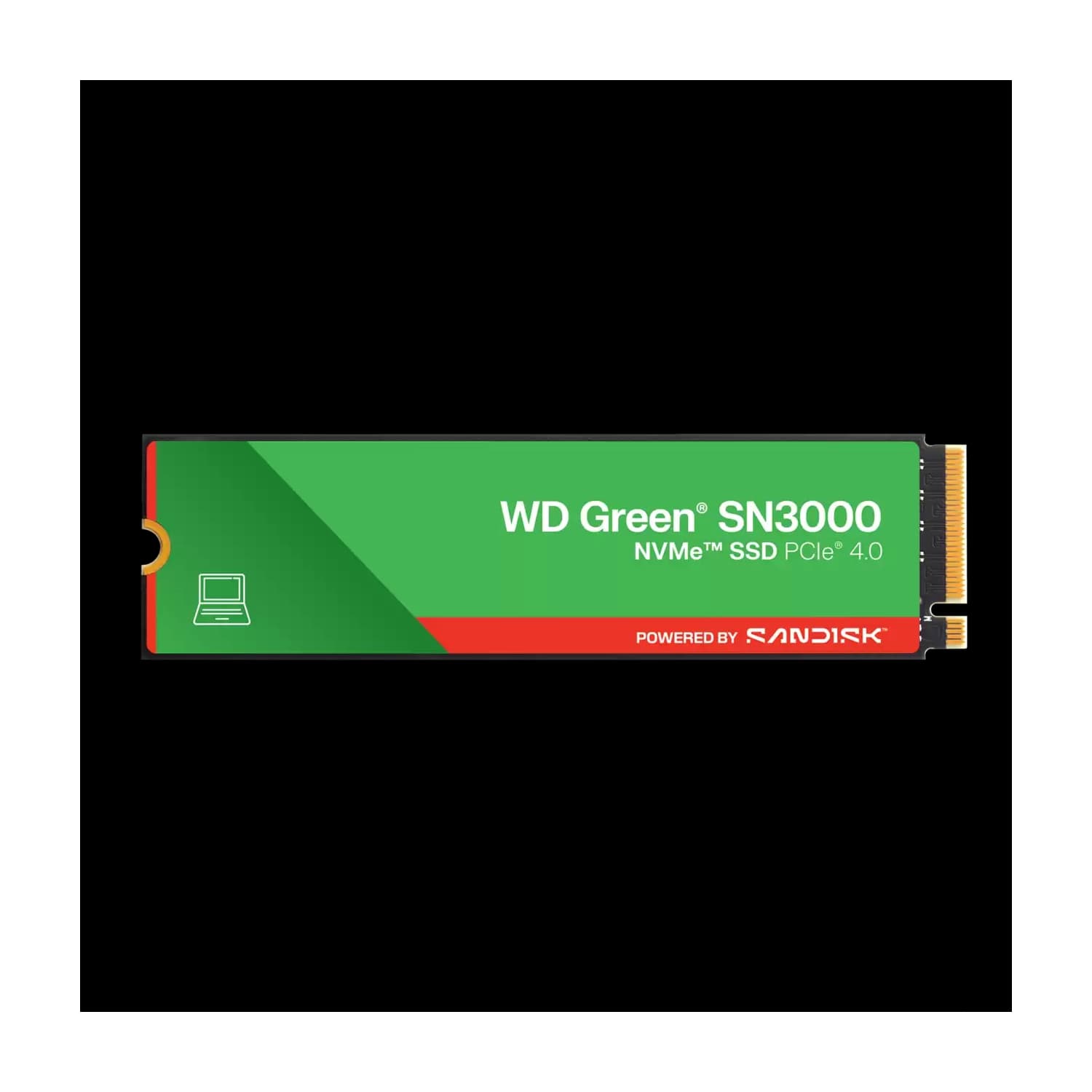 Disco Interno SSD WD Green SN3000 1TB M.2 2280 NVMe PCIe 4.0 5000MB/s