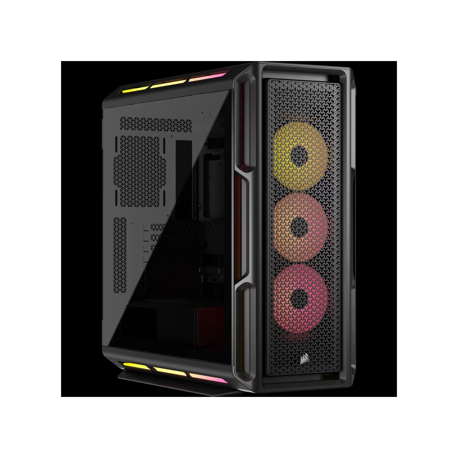 Gabinete CORSAIR iCUE LINK 5000T LX RGB Mid Tower negro
