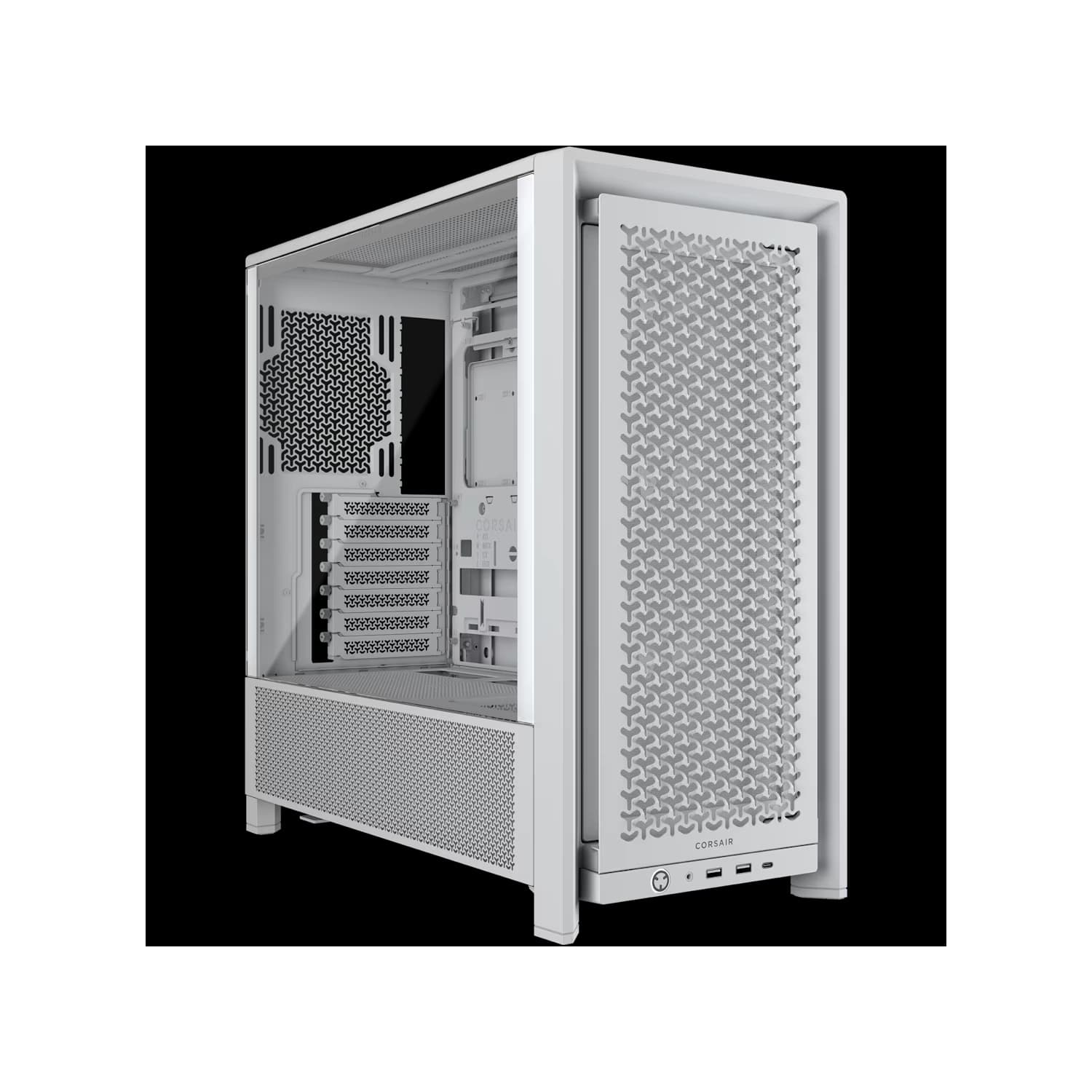 Gabinete CORSAIR FRAME 4000D RS Mid Tower Blanco