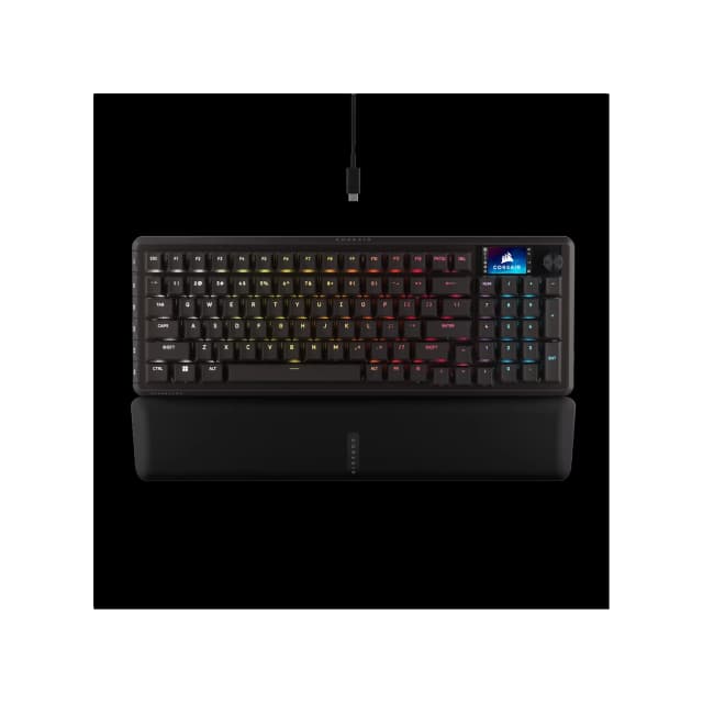 Teclado gamer mecanico Corsair Vanguard 96 MLX Plasma
