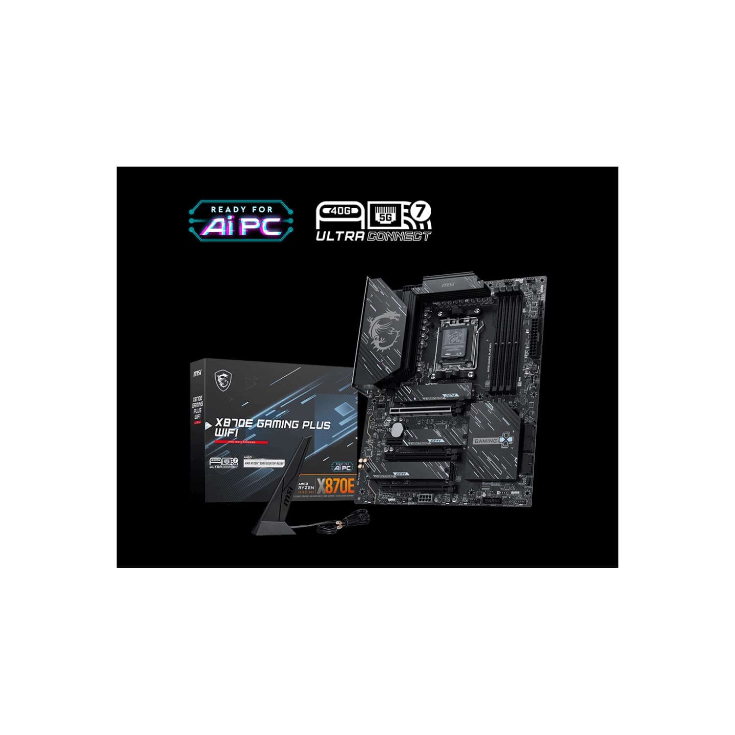 Motherboard MSI X870E GAMING PLUS WIFI AM5 DD5