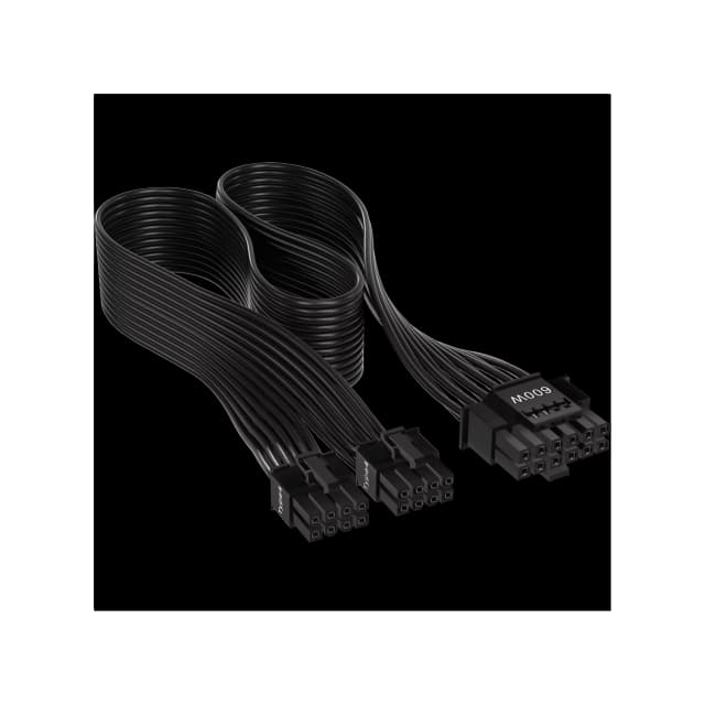 Cable de alimentación de PSU de tipo 4 PCIe 5.1 12V-2x6 de 600 W