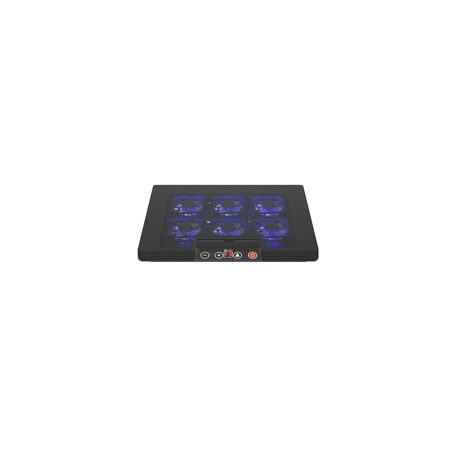 Base Xtech, 17", 6 coolers, 6 posiciones , Led