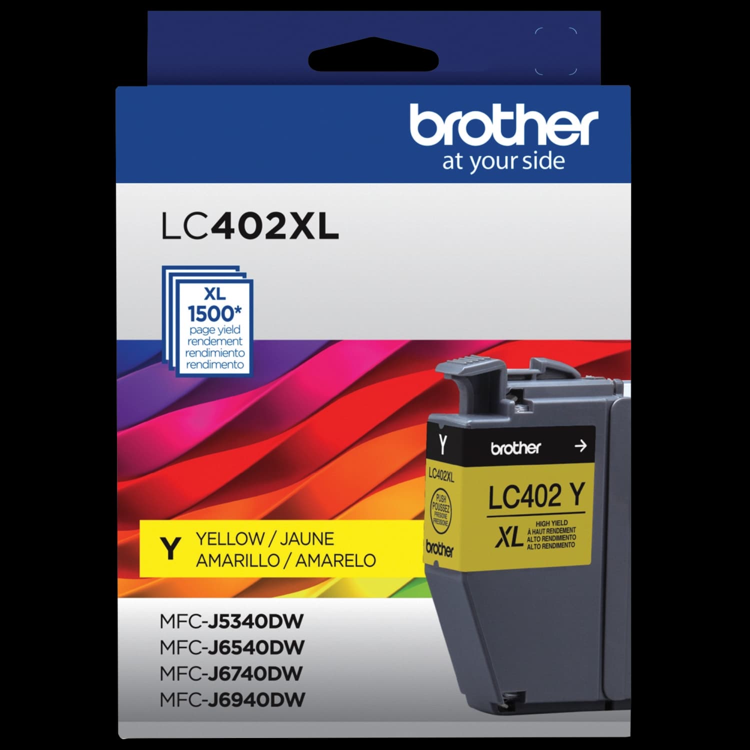 Cartucho de Tinta Brother LC402XLY Amarillo