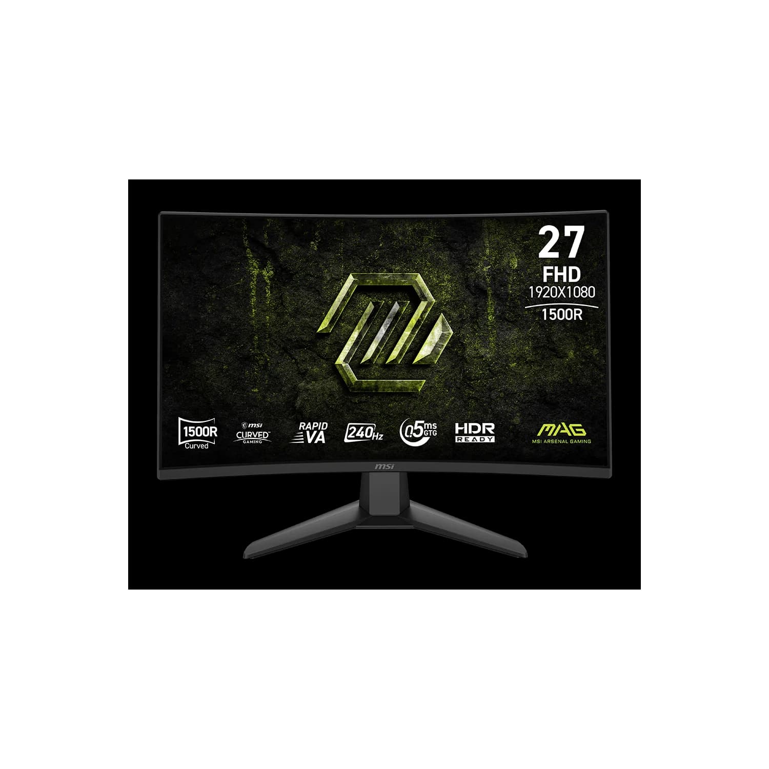 Monitor MSI MAG 274CF X24 27" VA FHD 240Hz  0.5ms  Curved Ficha USA