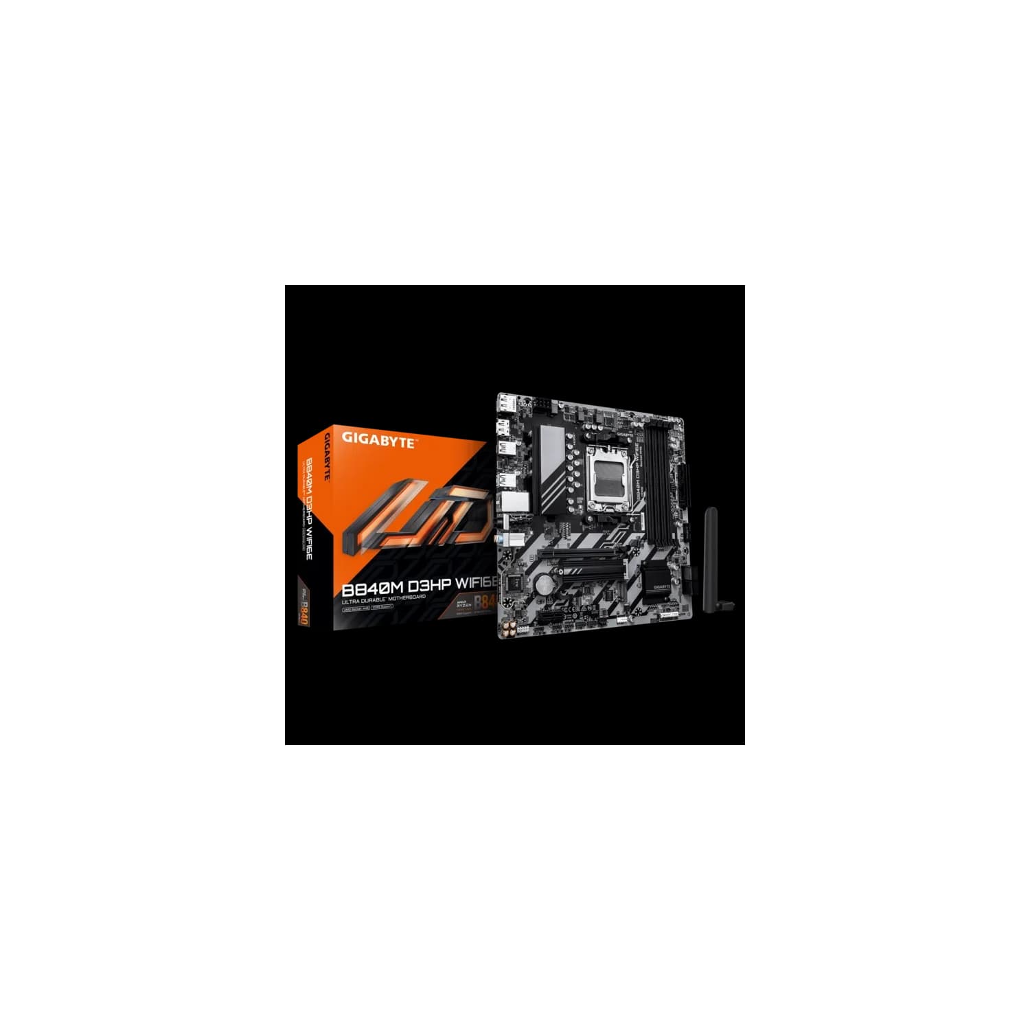Motherboard GIGABYTE B840M D3HP WIFI6E AM5 DDR5