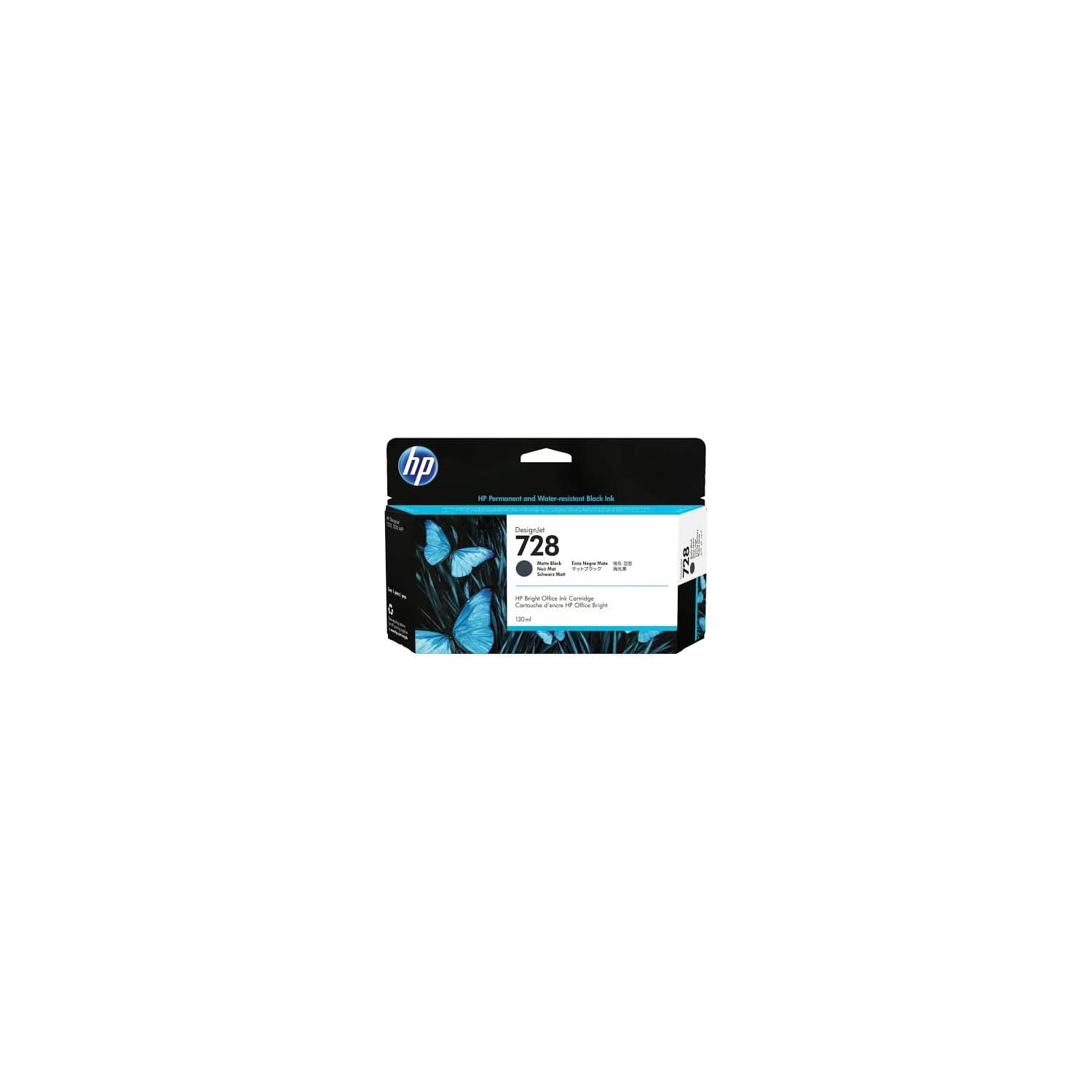 Cartucho de Tinta  Plotter HP 728 Negro Mate