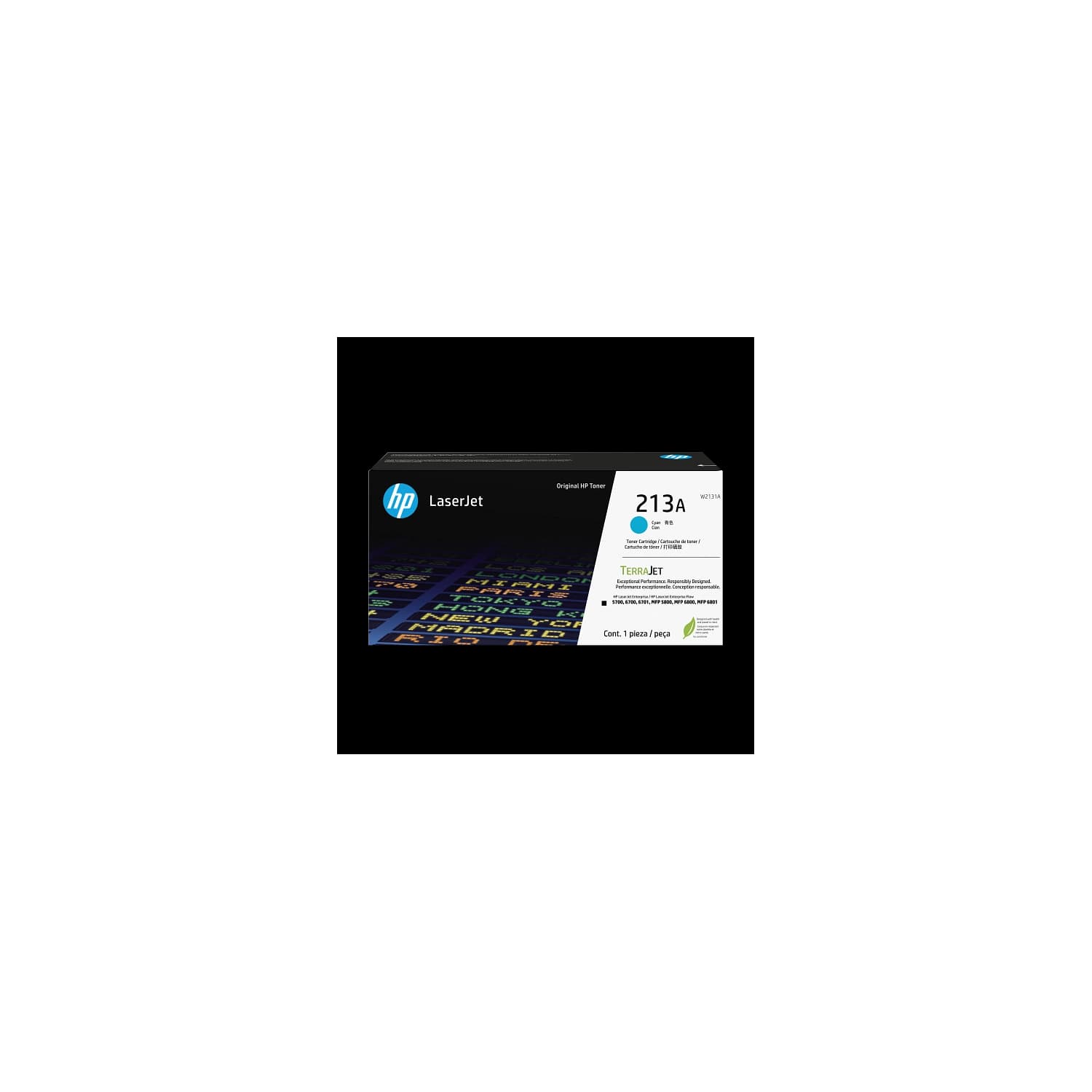 Toner HP  213A Cian
