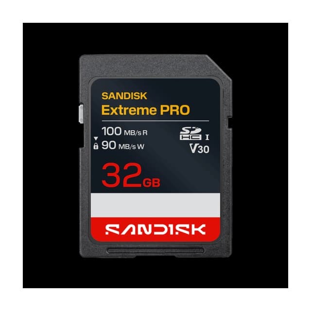 Tarjeta de Memoria SanDisk Extreme PRO SDHC 32GB UHS-I U3 V30 4K UHD 100MB/s