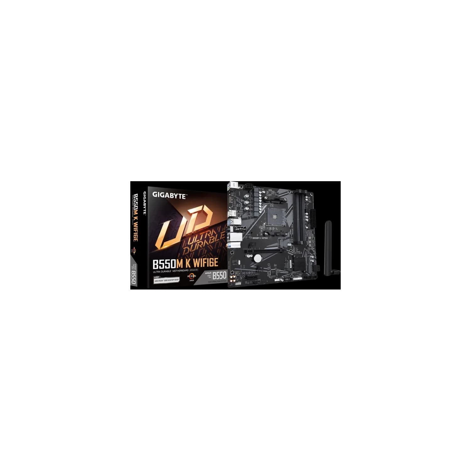 Motherboard GIGABYTE B550M K WIFI6E AM4 DDR4
