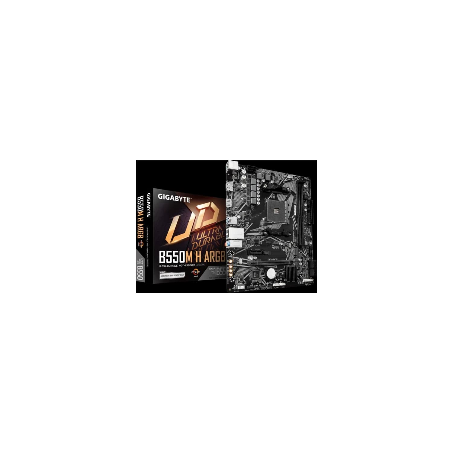 Motherboard GIGABYTE B550M H ARGB AM4 DDR4