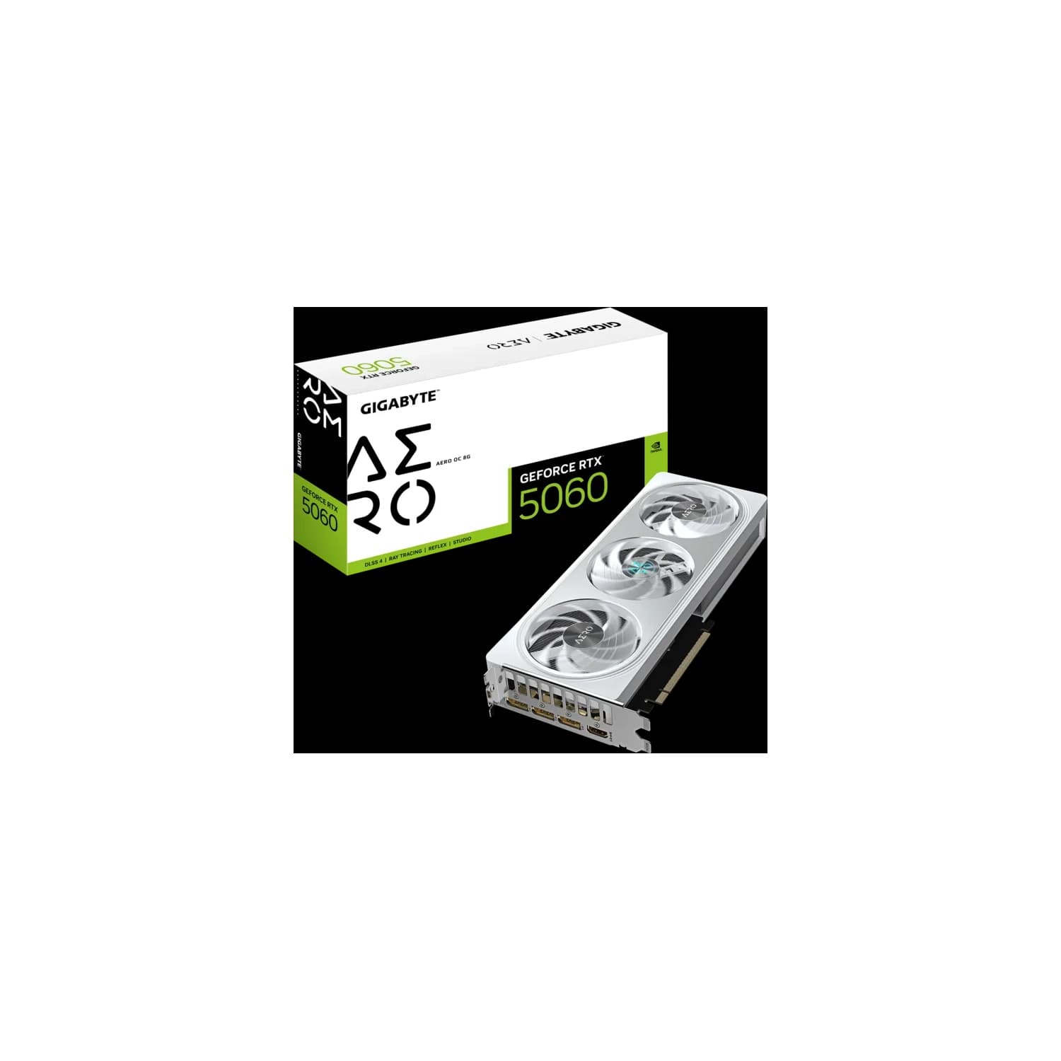 Placa de Video GIGABYTE NVIDIA GeForce RTX 5060 AERO OC 8G