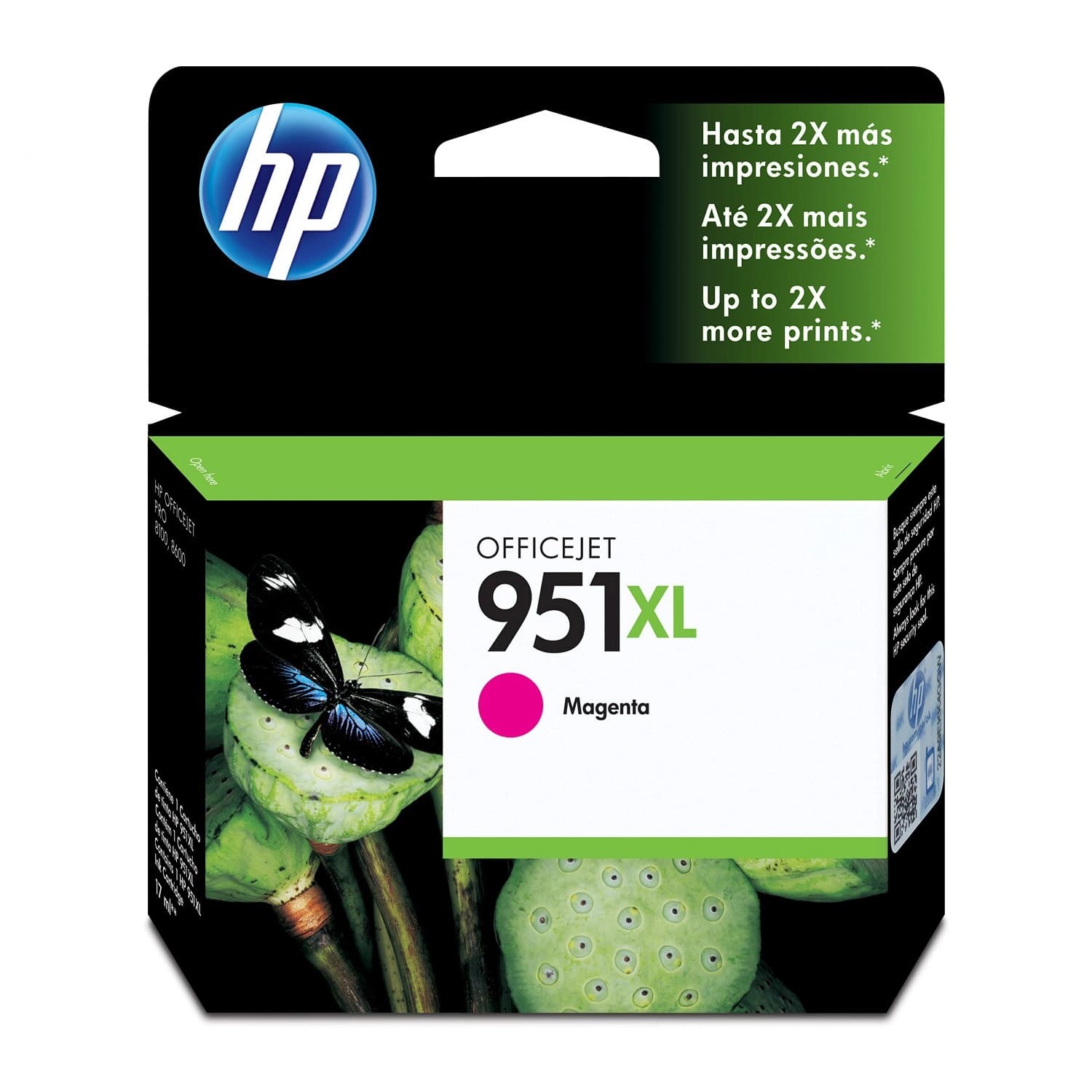 Cartucho de Tinta HP 951XL Magenta Alto Rendimiento