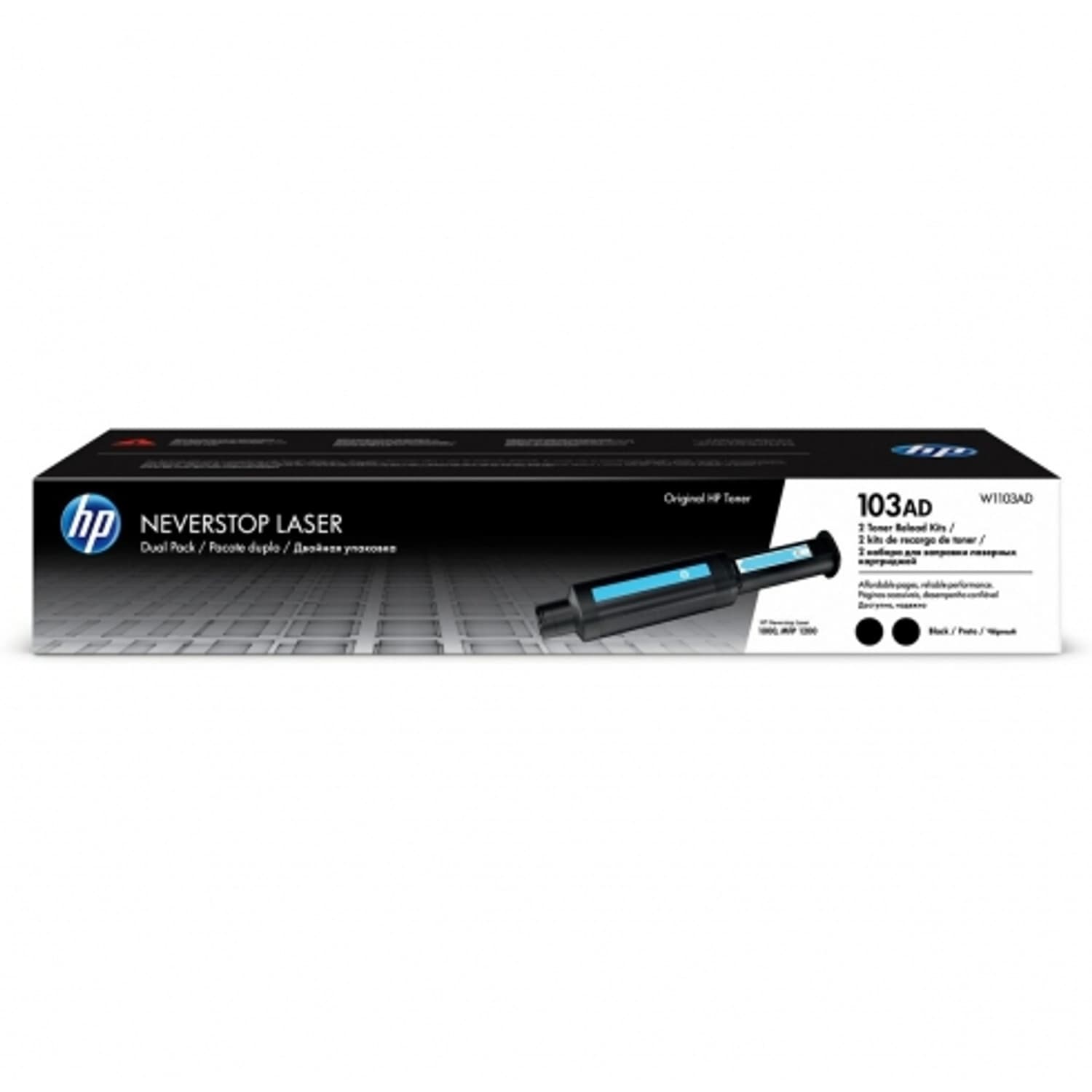 Tóner HP 103 Negro Pack de 2