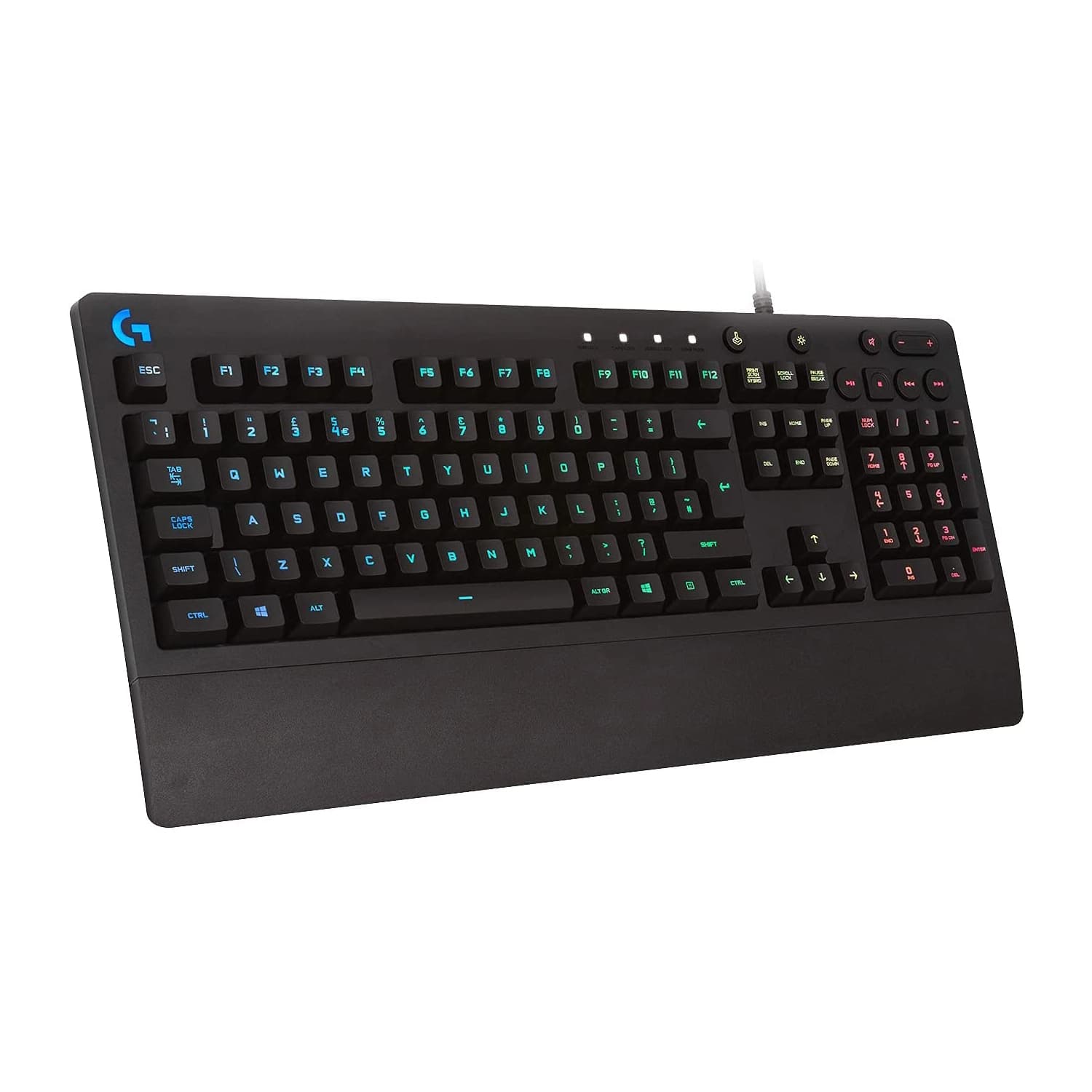 Teclado c/Cable Logitech G213 Negro Switch Híbrido Español