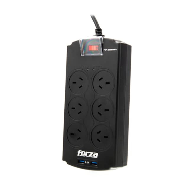 Protector Tensión FSP Forza 2200W 6 Tomas