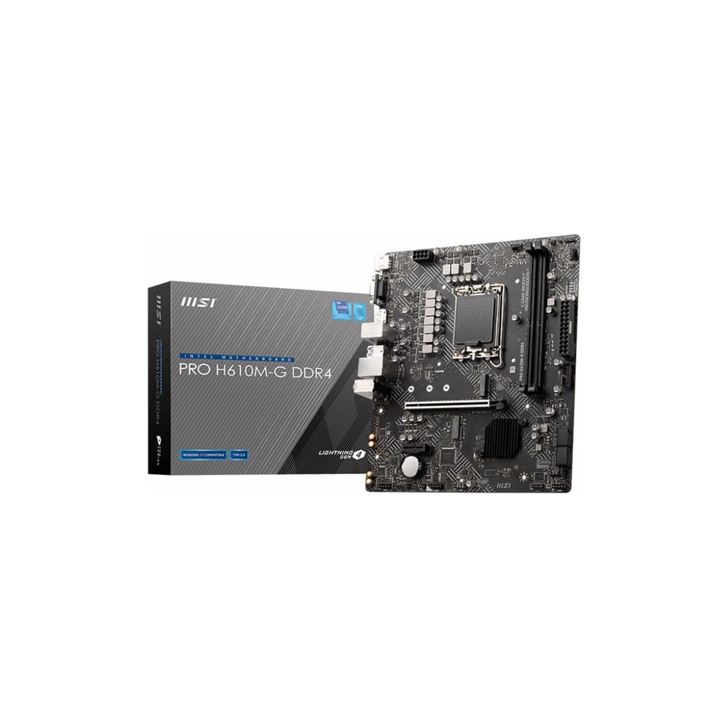 Motherboard MSI PRO H610M-G LGA1700 DDR4