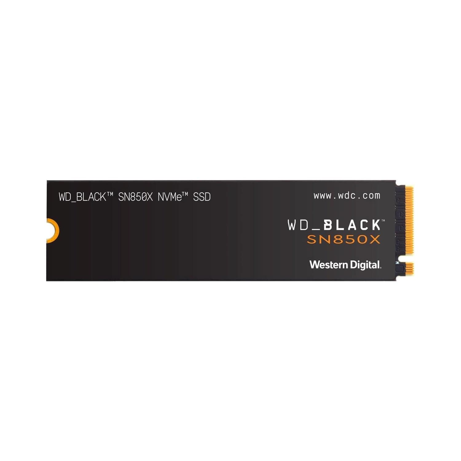 Disco Interno SSD WD Black SN850X 2TB M.2 2280 NVMe PCIe 4.0 7300Mb/s S/Disipador
