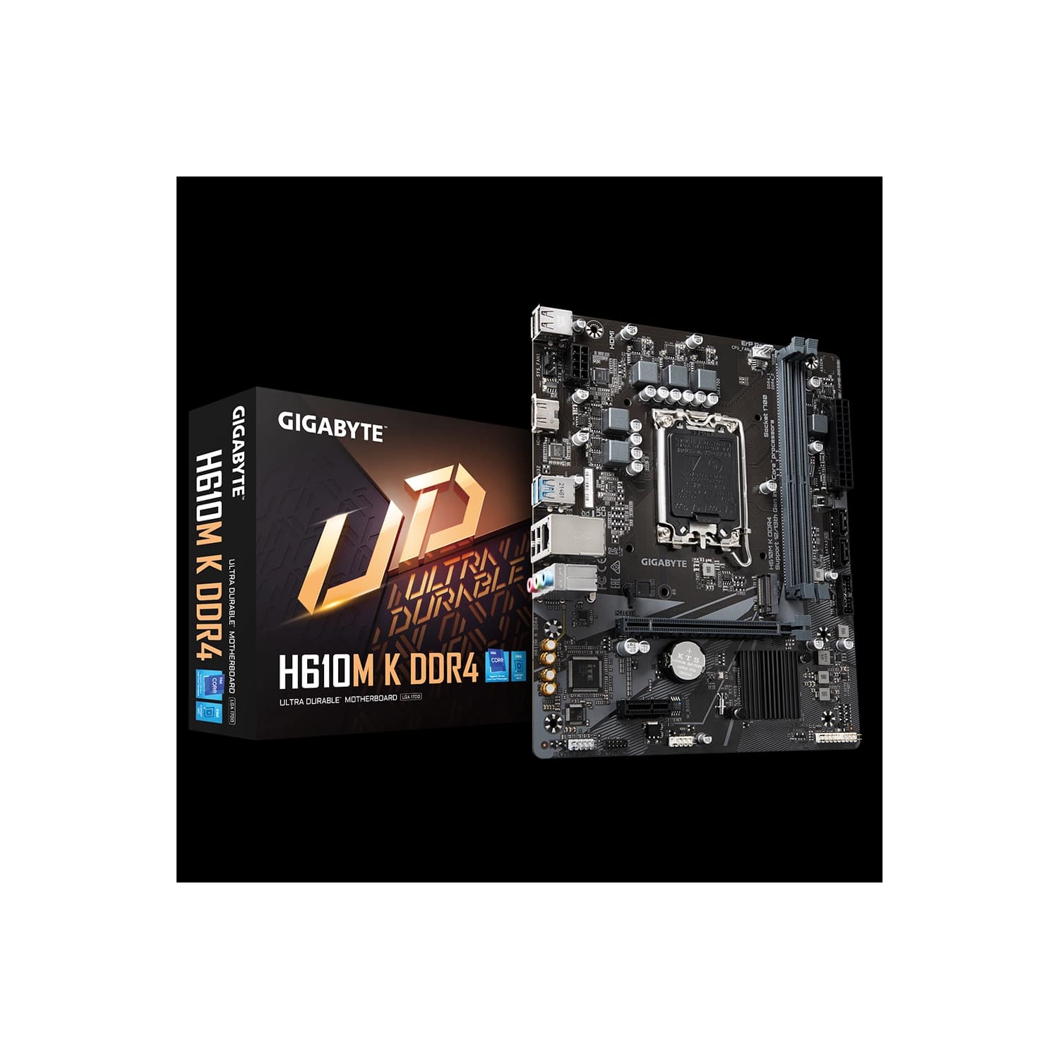 Motherboard GIGABYTE H610M K DDR4 LGA1700 DDR4