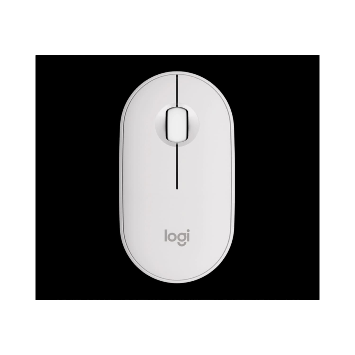 Mouse Inalámbrico Logitech Pebble 2 M350 Blanco