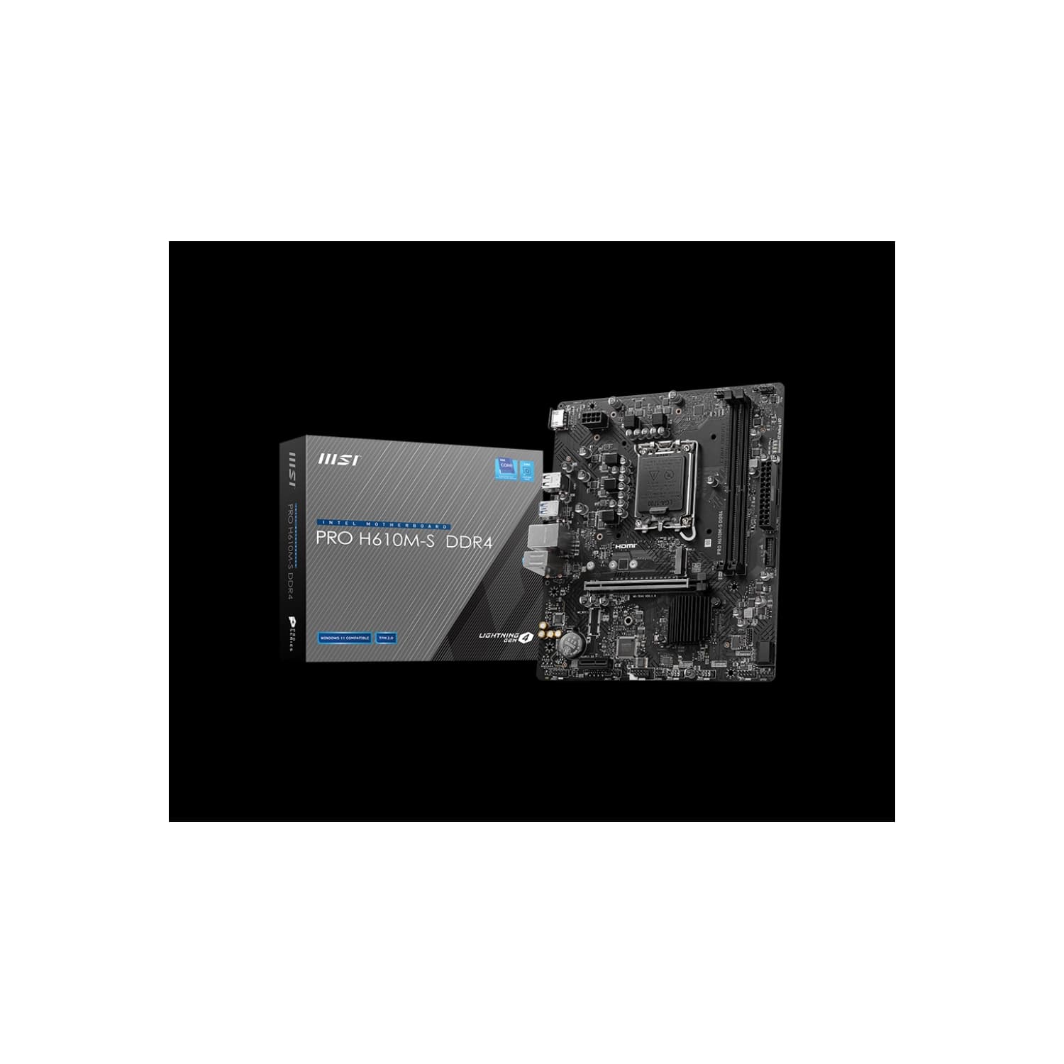 Motherboard MSI PRO H610M-S LGA1700 DDR4