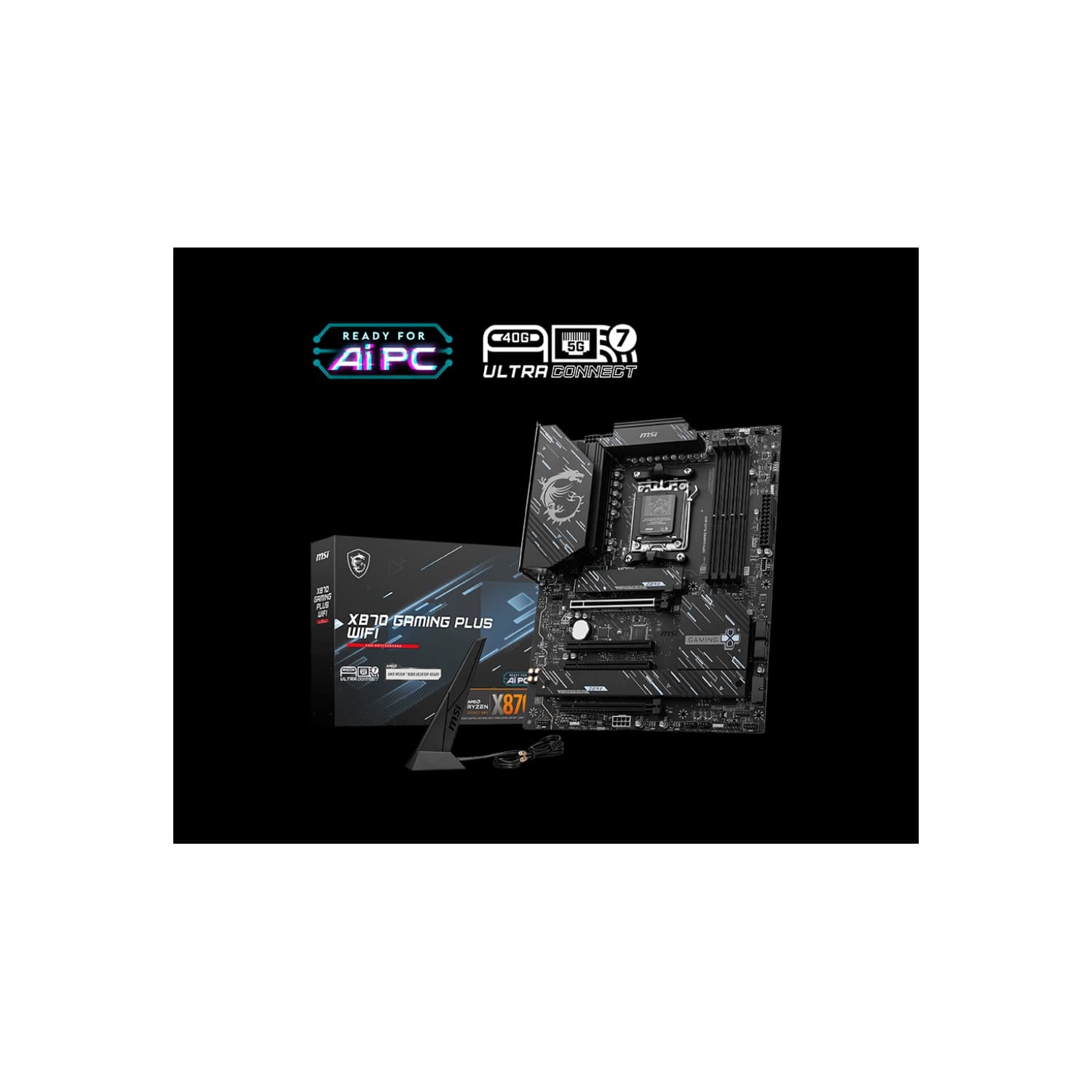 Motherboard MSI X870 GAMING PLUS WIFI AM5 DDR5