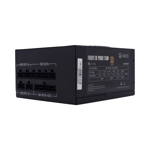 Fuente Teros TE-7175W 750W 80 Plus Gold ATX Full Modular