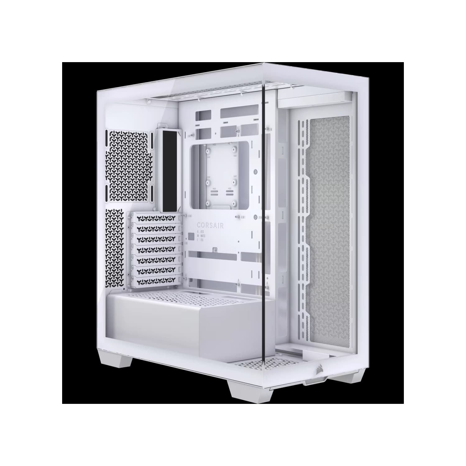 Gabinete CORSAIR 3500X Mid Tower blanco