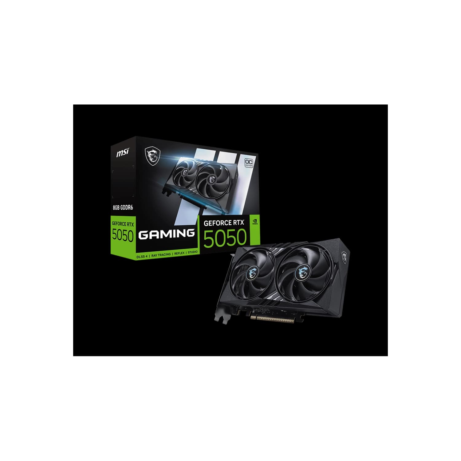 Placa de Video MSI NVIDIA Geforce RTX 5050 8G GAMING OC