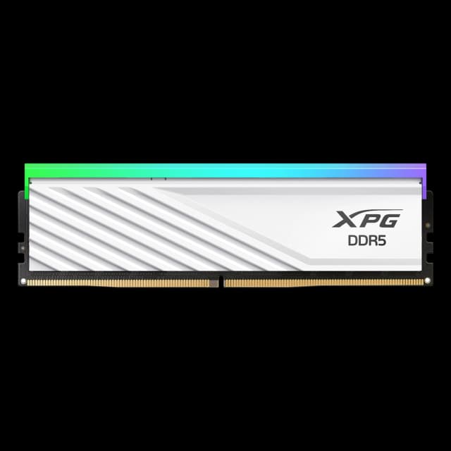 Memoria Ram UDIMM ADATA XPG LANCER BLADE RGB 16GB DDR5 6000 WHITE CL48 1.1V