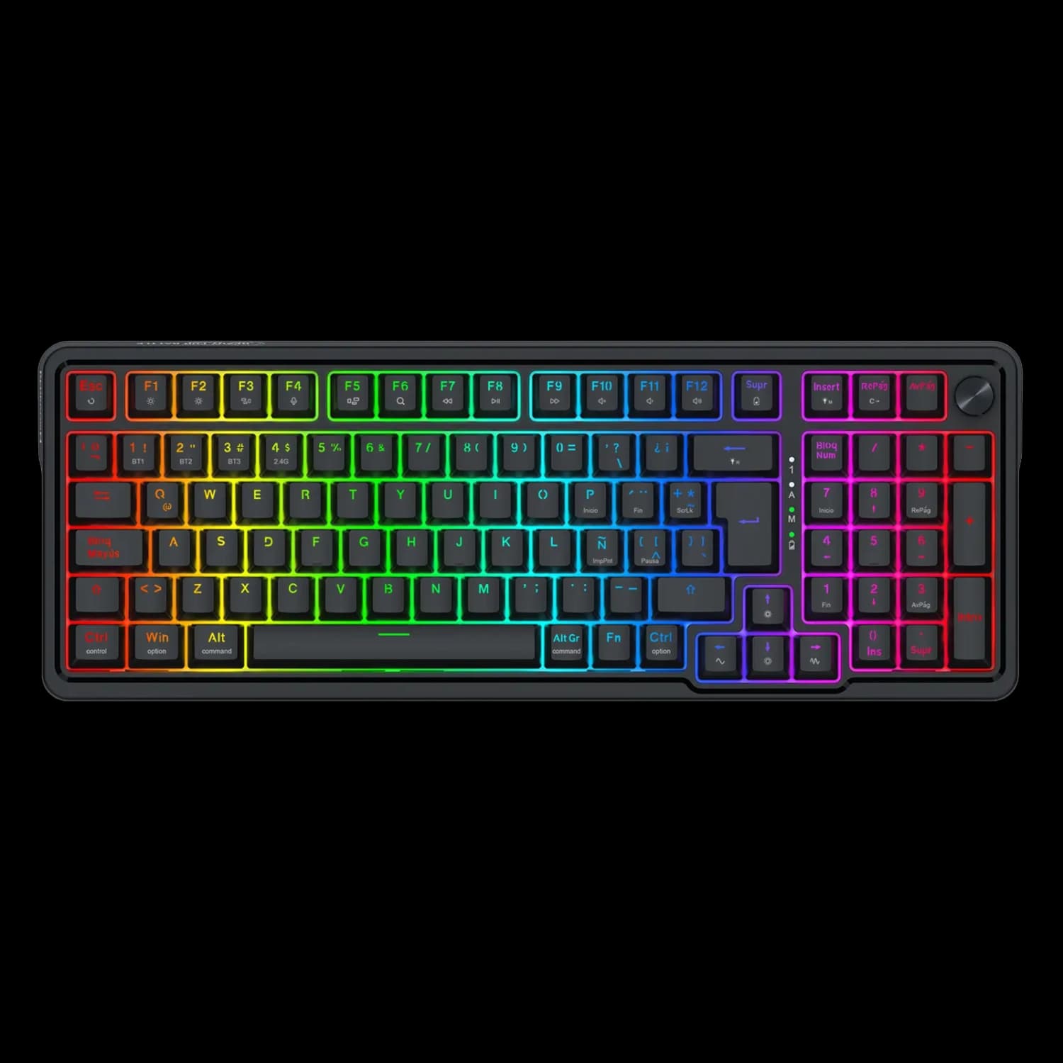 Teclado Redragon Eisa Pro K686 Negro