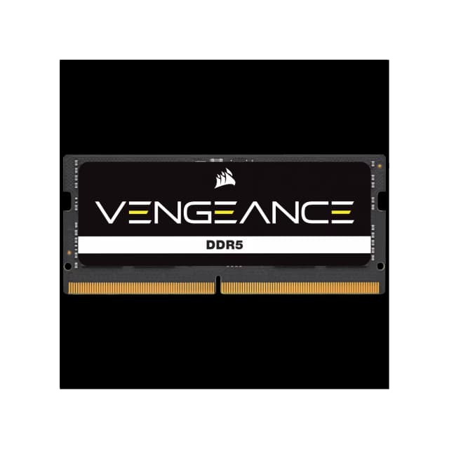 Memoria Ram SODIMM CORSAIR VENGEANCE 16GB DDR5 5600MHz CL48 1.1V Single Negro