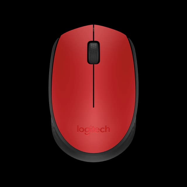 Mouse Inalámbrico Logitech M170 Rojo